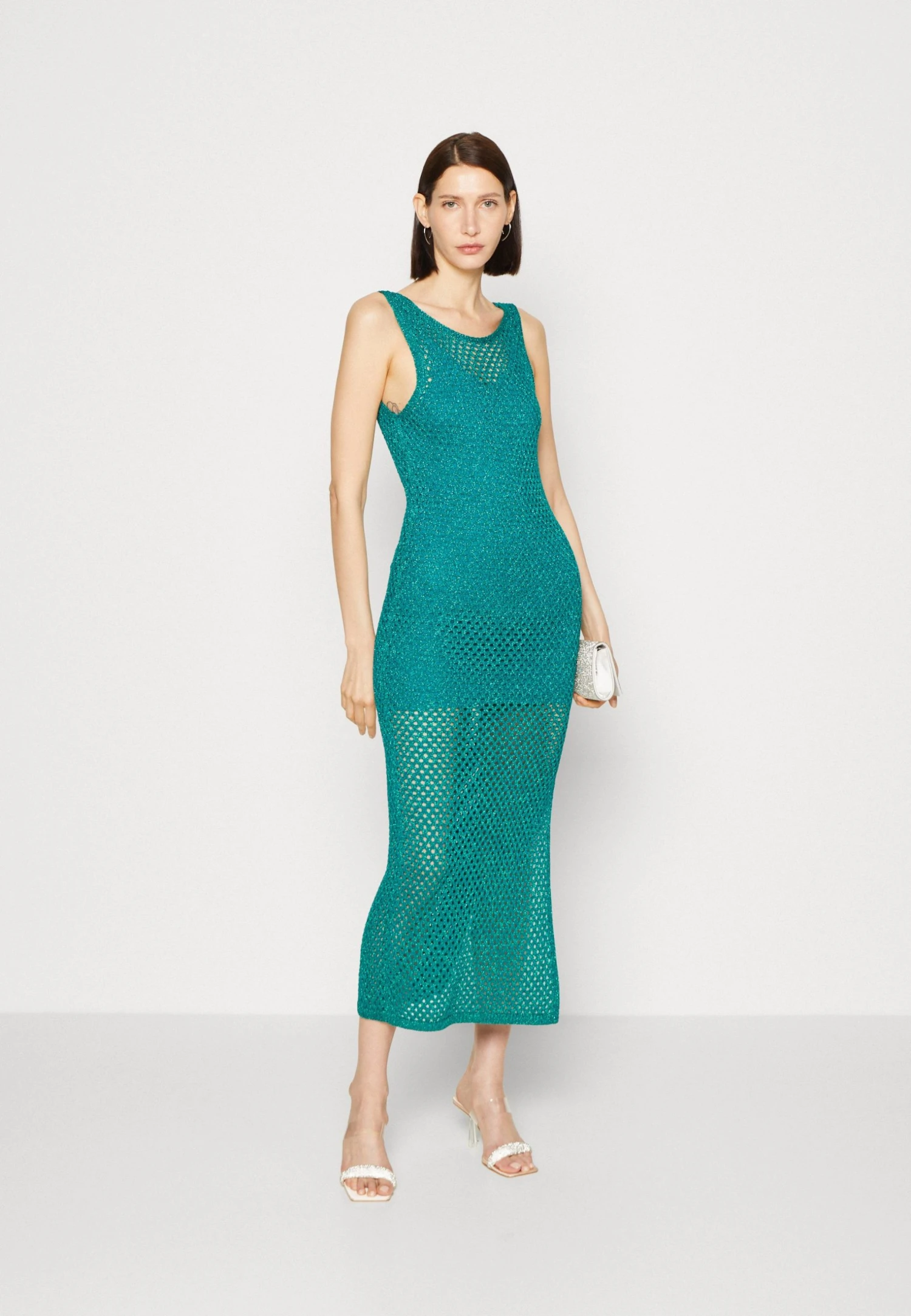 Cadenza Dress - Cocktail Dress / Party Dress - Green Topaz 4 Cadenza Dress - Cocktail Dress / Party Dress - Green Topaz - Image 2