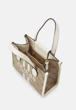 Guess Silvana Mini Tote - Handbag - Latte/Stone -Guess Apparel 2babfa235fbc439b9d2c7d58e54b5e22