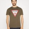 Guess Original Logo Tee - Print T-Shirt - Desert Green -Guess Apparel 2bd435613e2d40e5ab1f9f86b1c47cc6