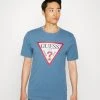 Guess Original Logo Tee - Print T-Shirt - Parisian Roof Blue 1 Guess Original Logo Tee - Print T-Shirt - Parisian Roof Blue -Guess Apparel 2d7112619ed943d3b040aacf2d72fd29