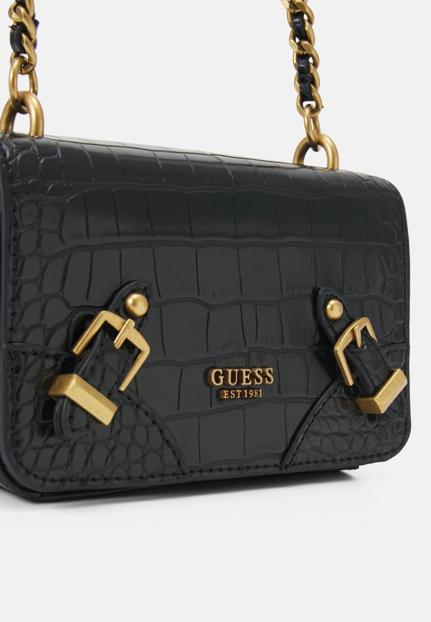 Guess Crossbody Flap - Across Body Bag - Black 6 Guess Crossbody Flap - Across Body Bag - Black - Image 4