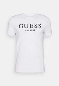 Guess Print T-Shirt - True White -Guess Apparel 2da1cfd8c3e343368da25588d4713581