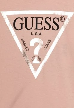 Guess Junior Core - Long Sleeved Top - Summer Light Pink -Guess Apparel 2e21d6f4da9345eb8b8fda4bfeeee97e