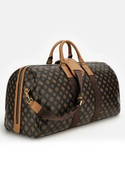 Guess Peony Large Unisex - Weekend Bag - Brown -Guess Apparel 2ef78f018d3b4c0a85221c5b324633d5