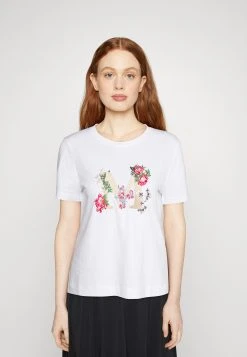 Nives- Print T-Shirt - True White