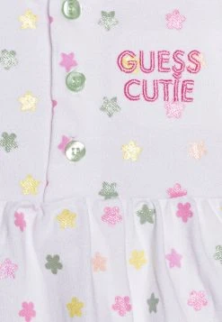Guess Newborn Shortie - Jumpsuit - White/Pink 9 Guess Newborn Shortie - Jumpsuit - White/Pink -Guess Apparel 32477e71b994483c987793770b876c67