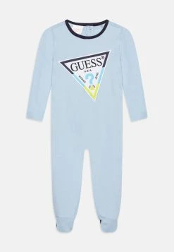 Guess BabyInterlock Overall - Baby Gifts - Frosted Blue