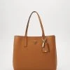 Guess Meridian Girlfriend Tote - Tote Bag - Cognac -Guess Apparel 341965667d944be4b98cacfec412f942