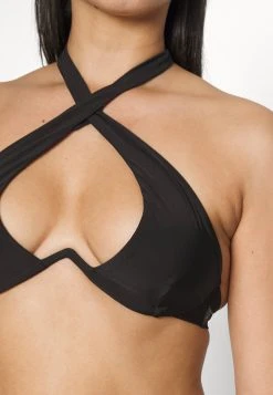 Guess Crossed Wire Bralette - Bikini Top - Jet Black -Guess Apparel 35399ebe798144e09853c008edb0a2ba