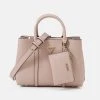 Guess Craig Girlfriend Satchel - Handbag - Ash Rose -Guess Apparel 35e0af0e92024474ae8a181c625a84d8