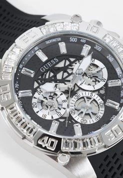 Guess Trophy - Chronograph Watch - Black/Silver-Coloured -Guess Apparel 373e6342198643fb9932b775fc16d46e