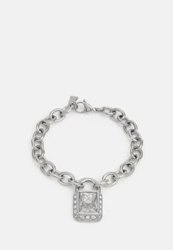 Guess Shiny Padlock - Bracelet - Silver-Coloured