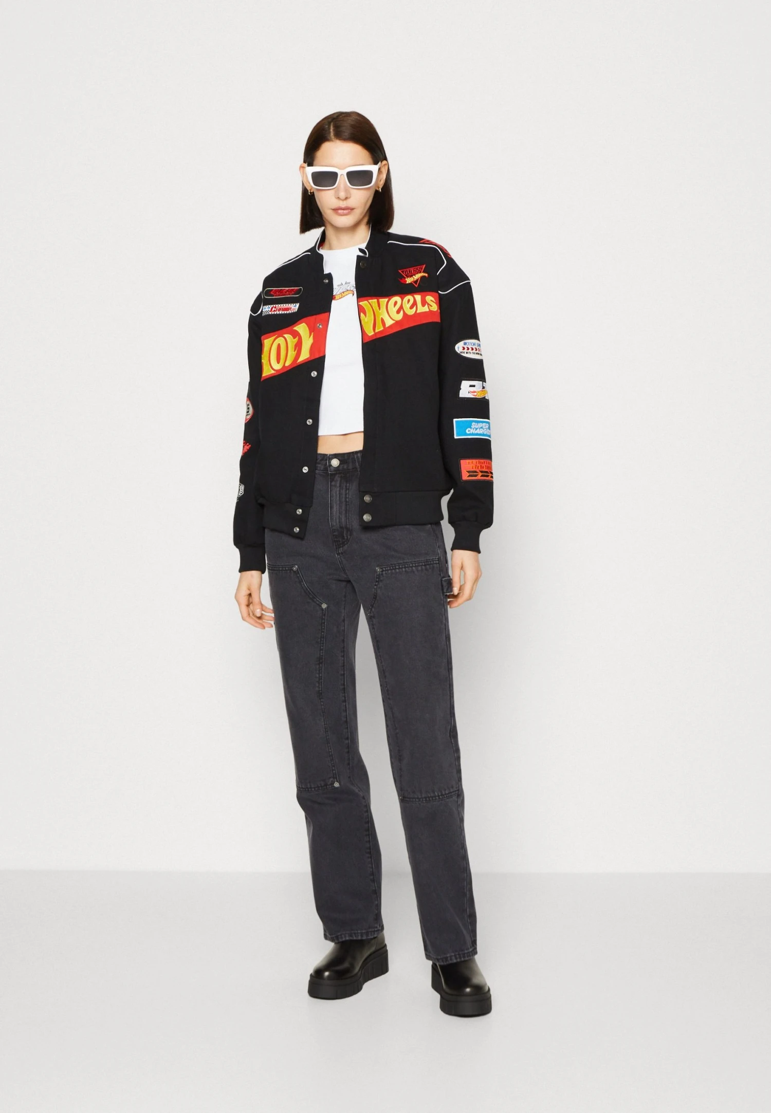 Go Racing Jacket - Bomber Jacket - Jet Black 4 Go Racing Jacket - Bomber Jacket - Jet Black - Image 2