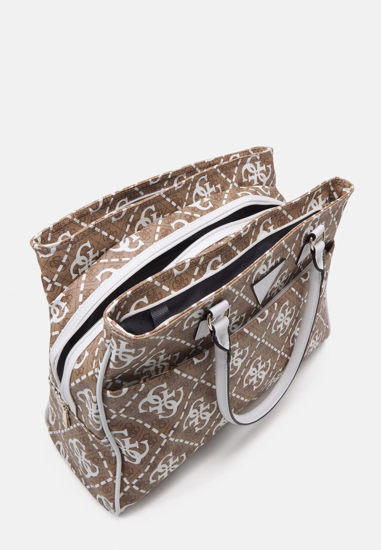 Guess Wilder Shopper Tote - Tote Bag - White/Multi 5 Guess Wilder Shopper Tote - Tote Bag - White/Multi - Image 3