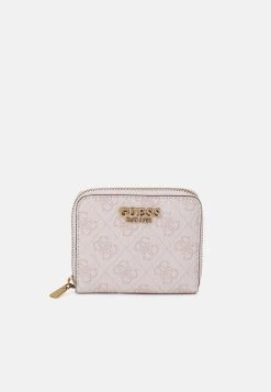 Guess Ginevra Logo Zip Arnd - Wallet - Blush