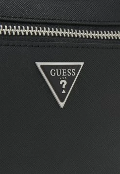 Guess Crtsa Sfno Unisex - Across Body Bag - Black -Guess Apparel 39b9ad6029884ef8b3ace272479aae69