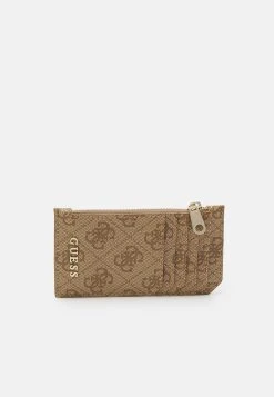 Guess Aieta Card Case - Wallet - Latte
