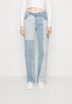 Go Sarah Colorblock Carpenters - Relaxed Fit Jeans - Rufus Lt Wash