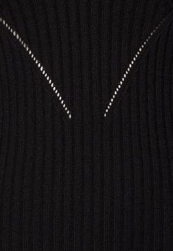 Guess Ls Mock Neck Tatia - Shift Dress - Jet Black -Guess Apparel 3cdc4bd9f7b94572a85fed5d835ee9ca