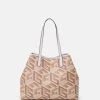 Guess Vikky Large Tote Set - Tote Bag - Taupe