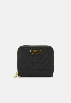 Guess Lisbet Small Zip Around - Wallet - Black