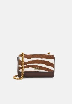 Guess Iseline Mini Crossbody Flap - Across Body Bag - Zebra