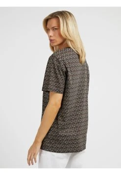 Guess Ss Cn G Cube Tee - Print T-Shirt - Multi-Coloured -Guess Apparel 3f989f784941451f972f5117d3f5d0a4