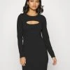 Guess Es Ls Lana - Shift Dress - Jet Black -Guess Apparel 3fd23a03ac8b498bac25c7523af33937