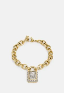 Guess Shiny Padlock - Bracelet - Yellow Gold-Coloured