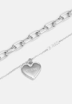 Guess Falling In Love - Necklace - Silver-Coloured -Guess Apparel 402b08112c8841afa198cb0f31b4cdd5
