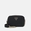 Guess Noelle Crossbody Camera - Across Body Bag - Black -Guess Apparel 4077bc528a3143d39ec1e9b55a997228