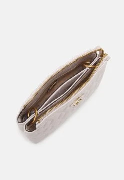 Guess Elenia Mini Crossbody Top Zip - Handbag - Stone -Guess Apparel 409623d35a7945358d7100072cc01e08