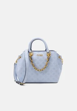Guess GevaCompartment Satchel - Handbag - Ice Blue