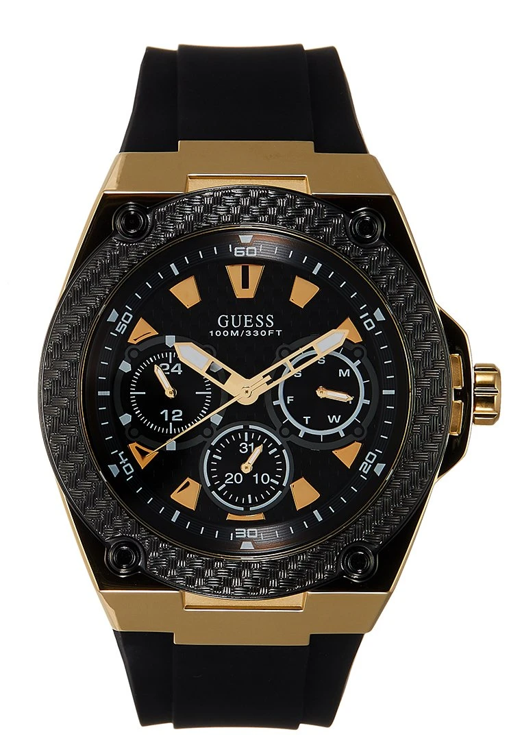 Guess Sport - Watch - Gold-Coloured/Black 4 Guess Sport - Watch - Gold-Coloured/Black - Image 2