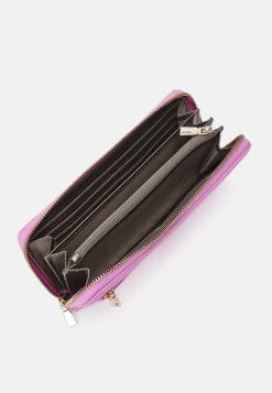 Guess Eco Angy Large Zip Around - Wallet - Pink -Guess Apparel 445cfacedac84342bbe0caea53887c9b