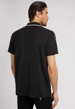 Guess Paul Tape - Polo Shirt - Schwarz -Guess Apparel 4551cbed851c4f5b8fd292451881b368