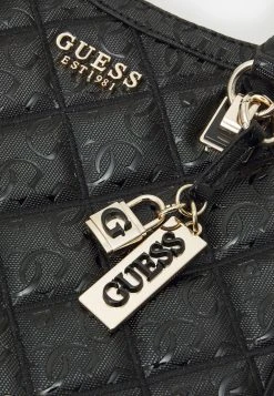 Guess Caddie Girlfriend Satchel - Handbag - Black -Guess Apparel 46c89e6cf72e43dc85e95b41496ae042