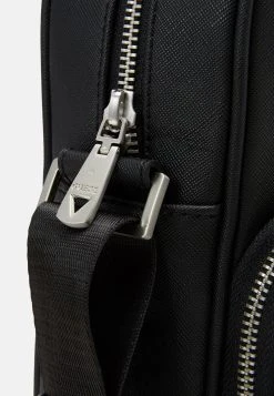 Guess Certosa Messenger Unisex - Across Body Bag - Black -Guess Apparel 474599a832494f088641c1ae6d38a063