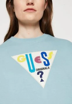 Go Gia Logo Crewneck - Sweatshirt - London Sky Multi -Guess Apparel 478e75cf71a04dc1953888e427566420