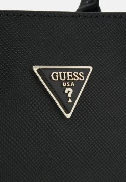 Guess Eco Craig Girlfriend Satchel - Across Body Bag - Black -Guess Apparel 47cbe4368b77400b94b55af0a582455c