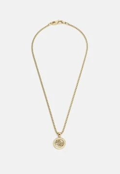 Guess Icon Unisex - Necklace - Yellow Gold-Coloured