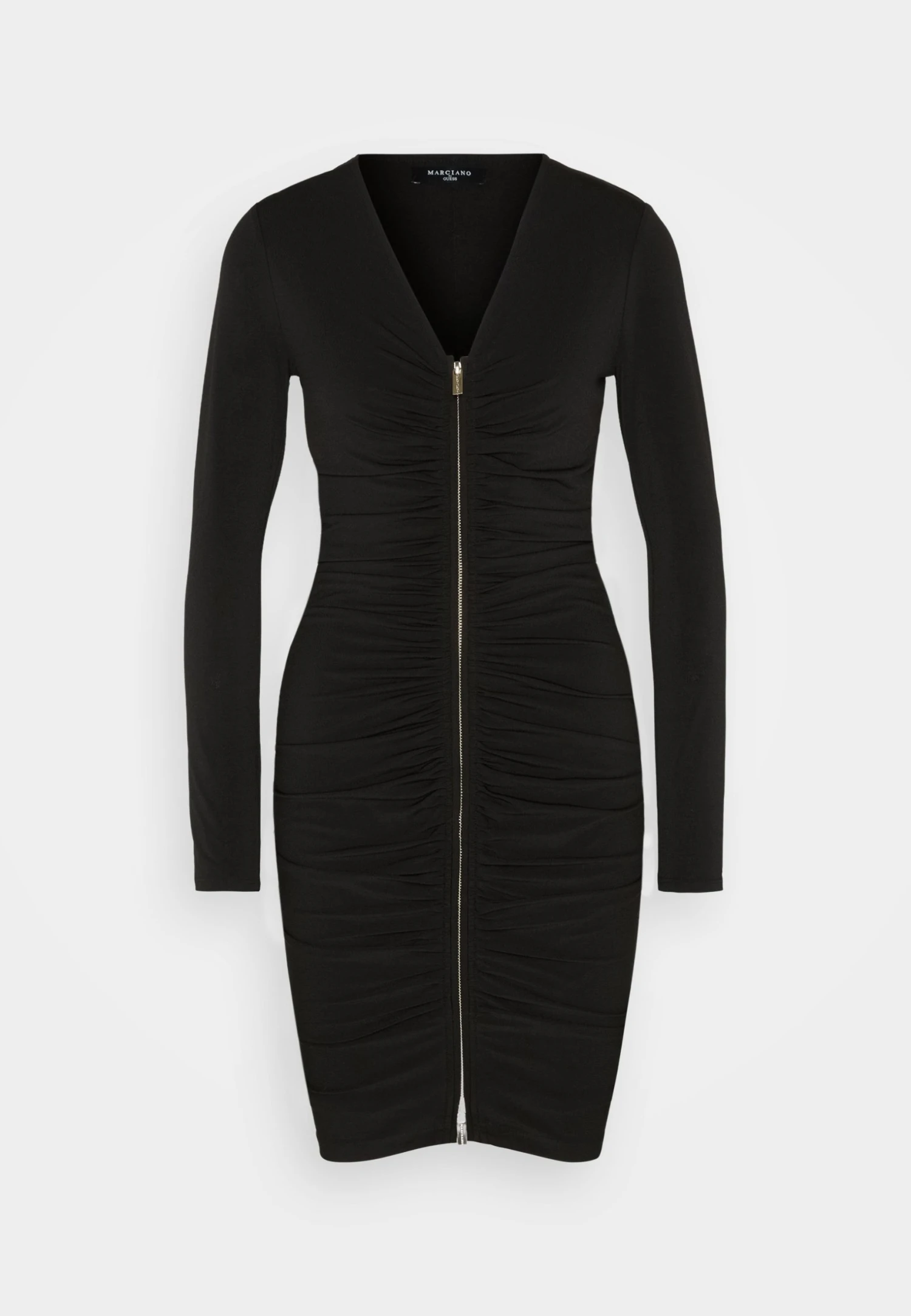 Lindsay Dress - Cocktail Dress / Party Dress - Jet Black 7 Lindsay Dress - Cocktail Dress / Party Dress - Jet Black - Image 5