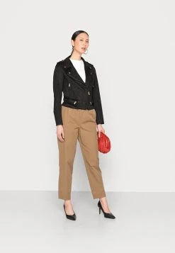 Guess Es Monica - Faux Leather Jacket - Jet Black -Guess Apparel 4a535bb32e704a778f9f4b53d809db1f