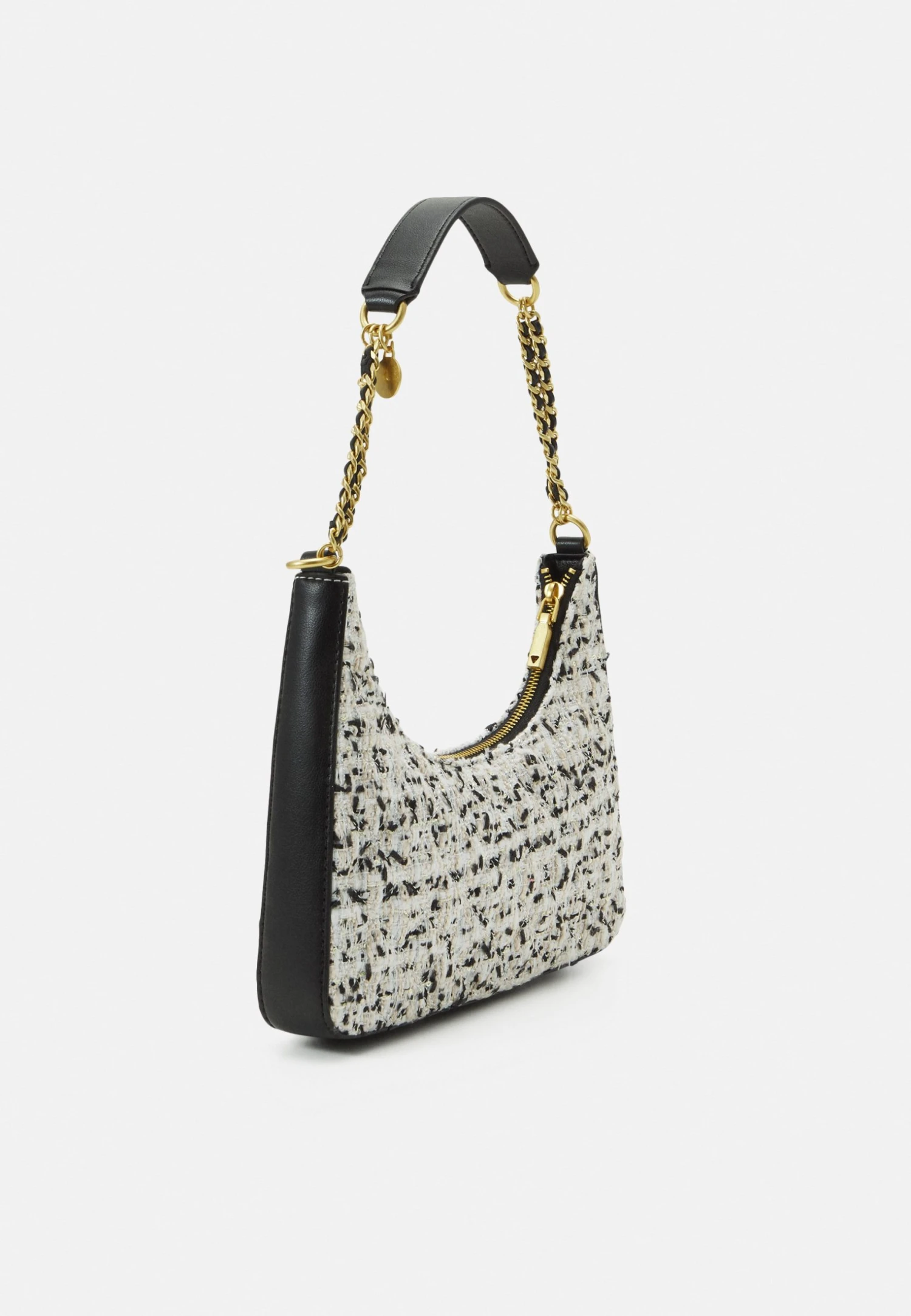 Guess Giully Top Zip Shoulder - Handbag - Cream Multi-Coloured 4 Guess Giully Top Zip Shoulder - Handbag - Cream Multi-Coloured - Image 2