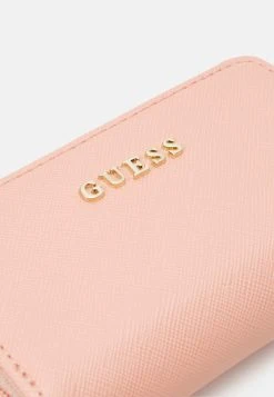 Guess Double Zip Mini Wallet - Wallet - Pale Rose -Guess Apparel 4d66912eaa7b4669be8951f7ed112cd9