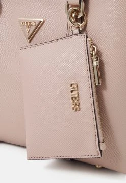 Guess Craig Girlfriend Satchel - Handbag - Ash Rose -Guess Apparel 4d6862b563764aa29347bc9754ef8471