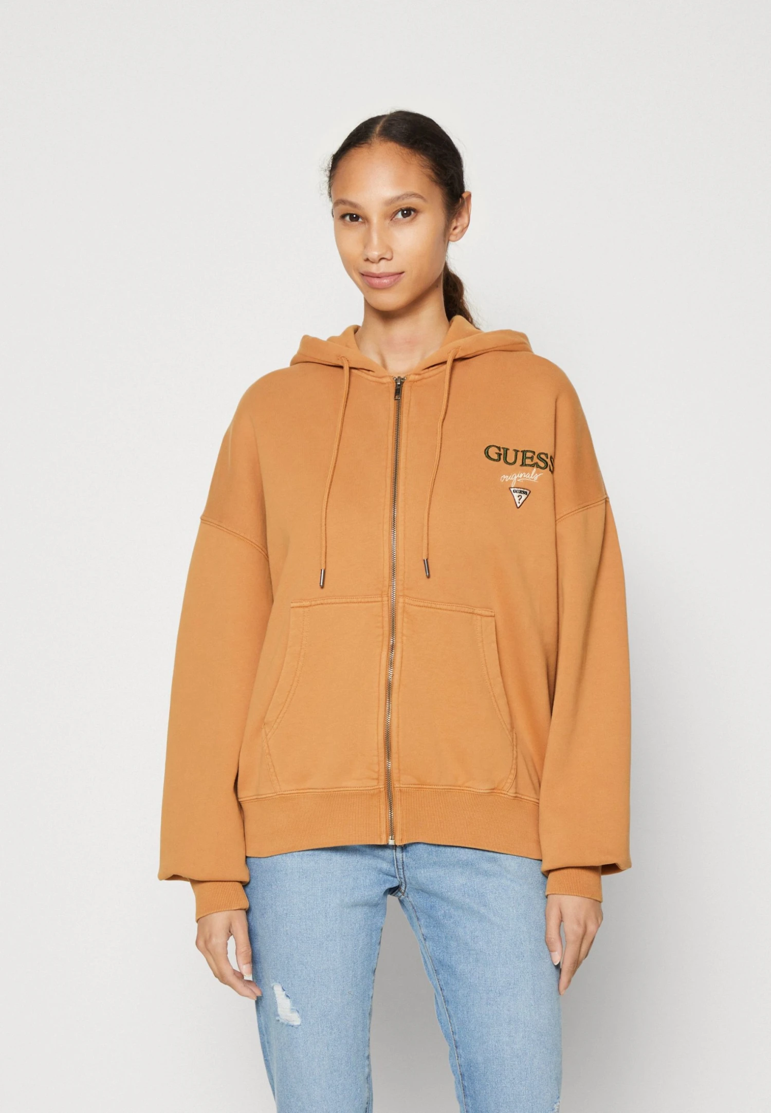 Go Washed Zip Up Hoodi - Zip-Up Sweatshirt - Tobacco Brown/Multi 3 Go Washed Zip Up Hoodi - Zip-Up Sweatshirt - Tobacco Brown/Multi