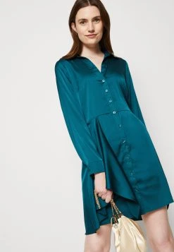 Guess Es Ls Alya - Shirt Dress - Regal Teal -Guess Apparel 4fc9471cba1246a098bb9640fceef4c7