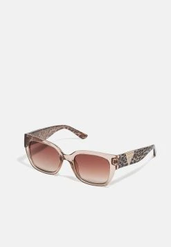Guess Sunglasses - Shiny Beige / Brown Mirror