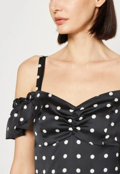 Guess Flare Dress - Cocktail Dress / Party Dress - Optical Square Black -Guess Apparel 52471e9dc2004aa097d3fb119aed3536